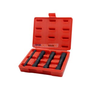 CAISSE A DOUILLES LONGUES EXTRACTEUR DE BOULONS 04PCS TOPTUL