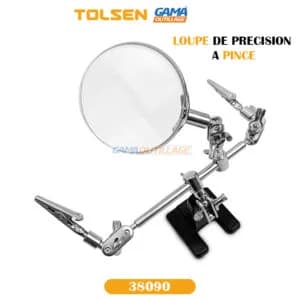 LOUPE DE PRECISION A PINCE TOLSEN
