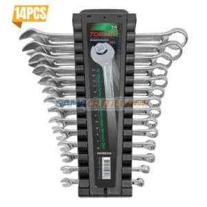 JEUX CLE MIXTE 14PCS 6-24MM TOPTUL
